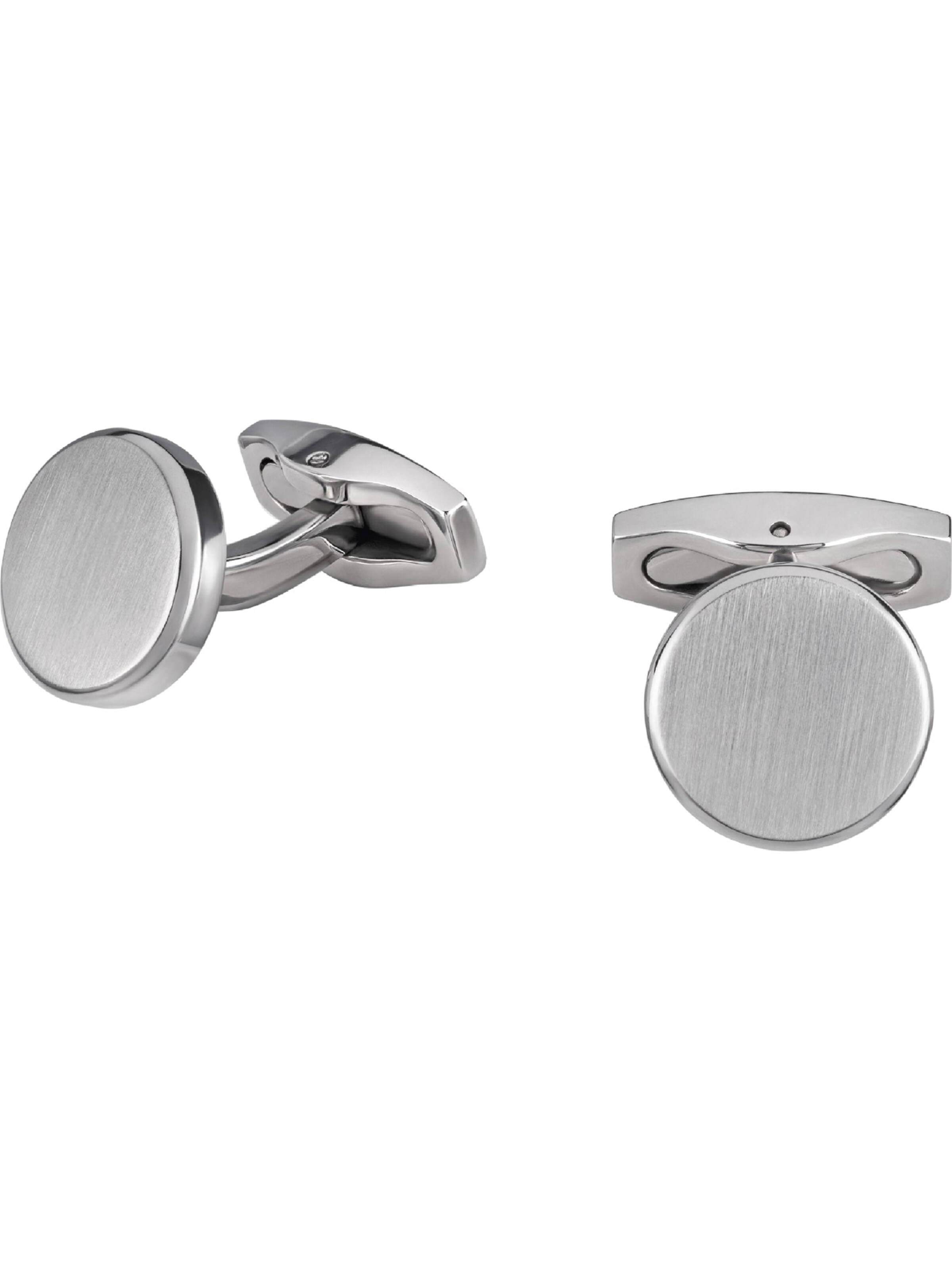 Breil Manschettenknöpfe in Grau: Vorderseite