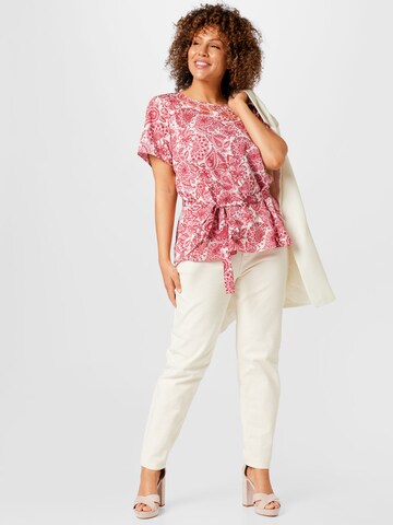 EVOKED Blouse 'VIGRAF' in Pink