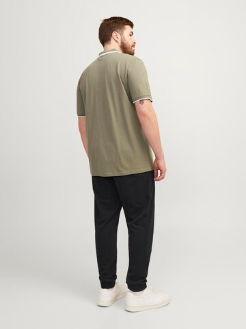 Jack & Jones Plus Tapered Broek 'JPSTGordon' in Zwart