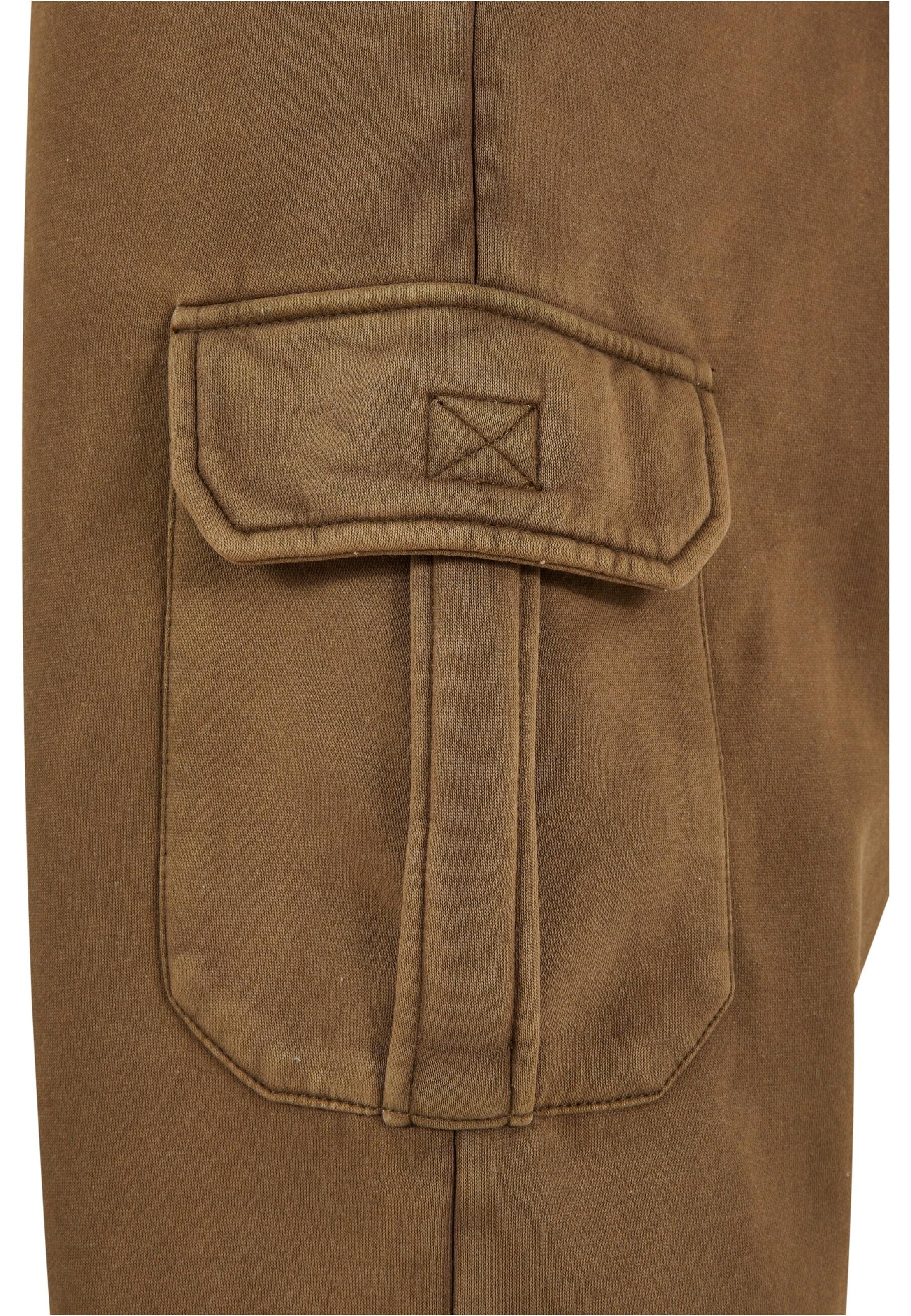 Urban Classics Широка кройка Карго панталон в кафяво