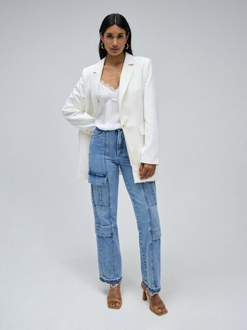 Salsa Jeans Regular Cargojeans 'Faith' in Blauw