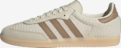 Sportbačiai be auliuko 'Samba' iš ADIDAS ORIGINALS, spalva – ruda / vilnos balta, Prekių apžvalga