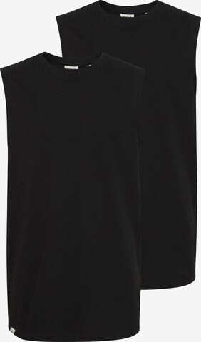 Oxmo Shirt ' OXIsan ' in Zwart: voorkant