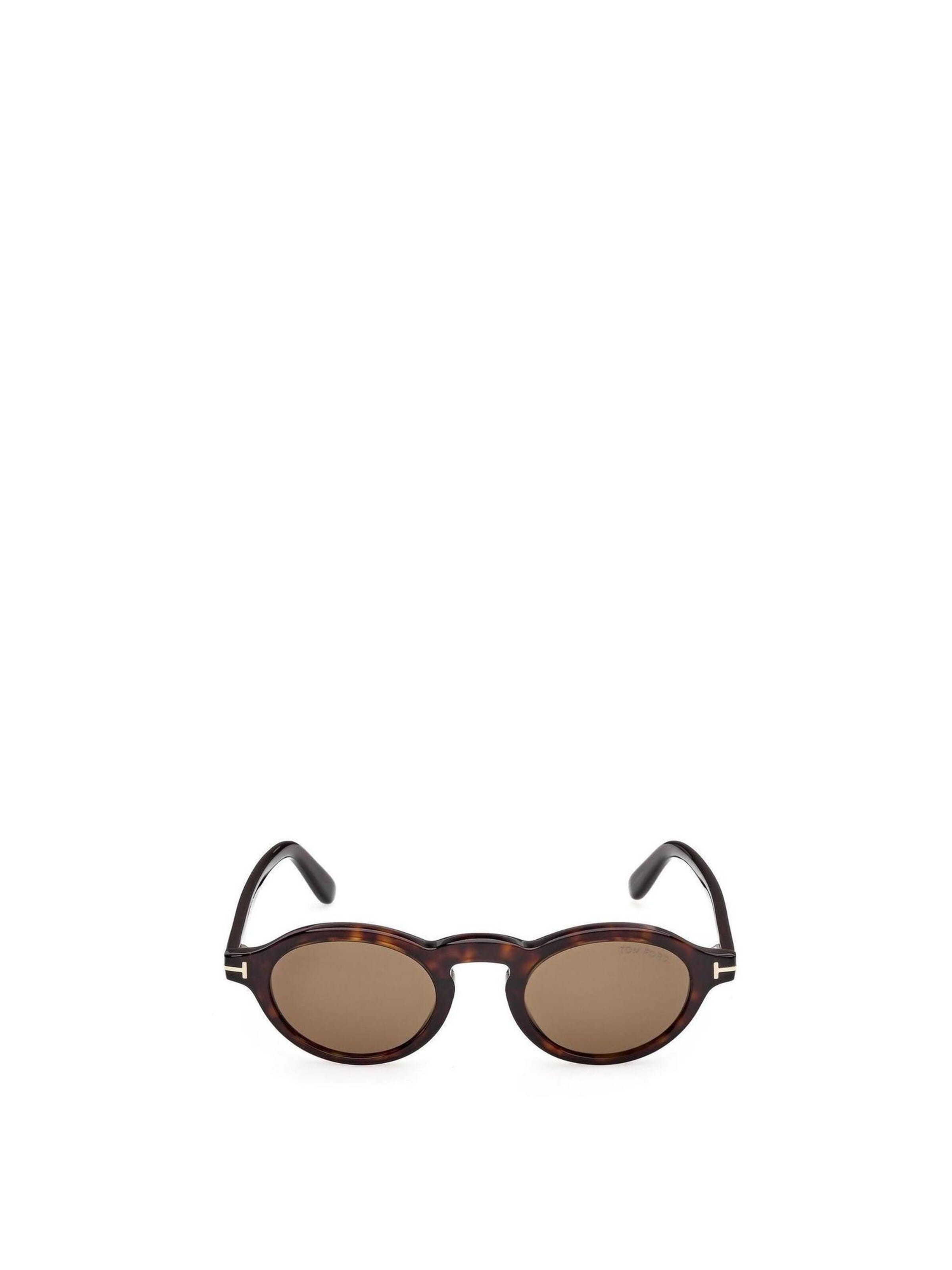 Tom Ford - Gafas de sol en marrón: frente