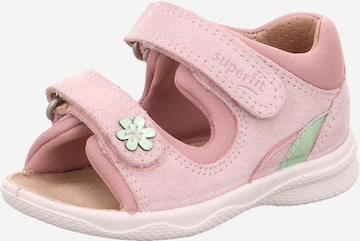 SUPERFIT Sandals 'Polly' in Pink: front