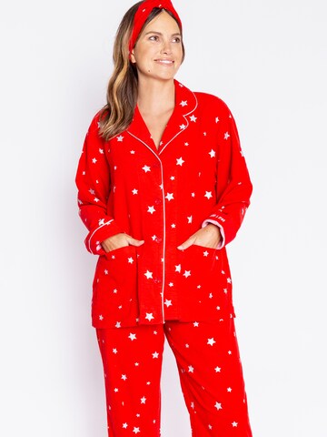 PJ Salvage Pyjama 'Flannels' in Rot