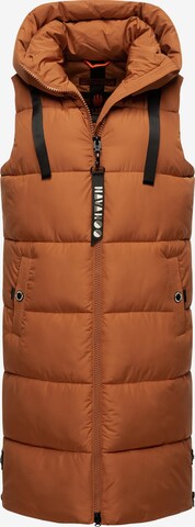 NAVAHOO Bodywarmer in Bruin