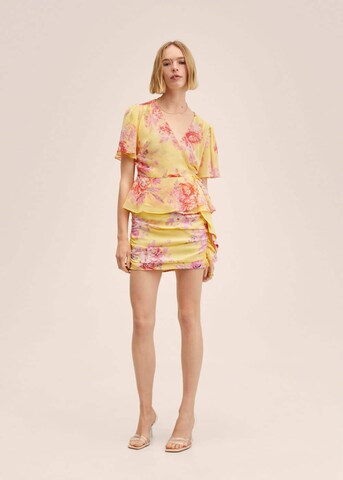 Gonna 'Romance' di MANGO in giallo