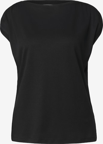 STREET ONE T-Shirt in Schwarz: Vorderseite