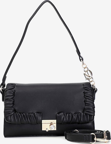 Borsa a spalla di CAFè NOIR in nero: frontale