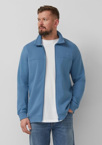 s.Oliver Sweatjacke in Blau: Vorderseite