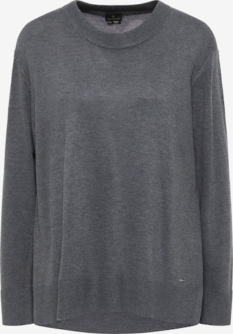 DreiMaster Klassik Sweater in Grey: front