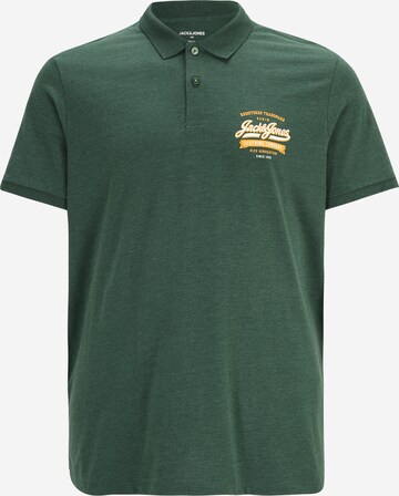 Jack & Jones Plus Shirt in Groen: voorkant