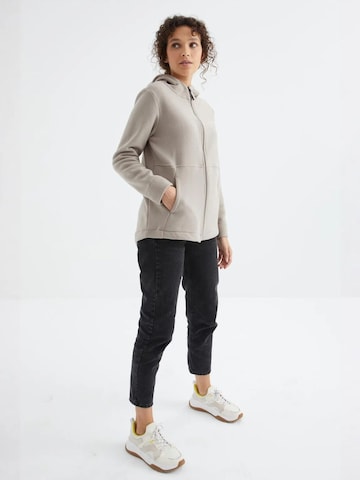 Tommy Life Fleece Jacket in Beige