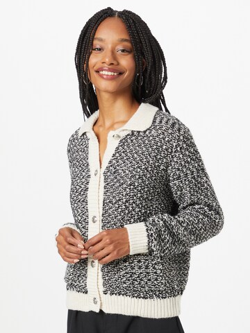 Lindex Knit Cardigan 'Amira' in Black: front