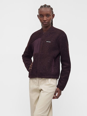 COLUMBIA Funktionsfleecejacke 'Stellar' in Rot