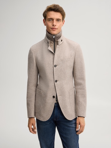 JOOP! Slim fit Colbert in Beige: voorkant