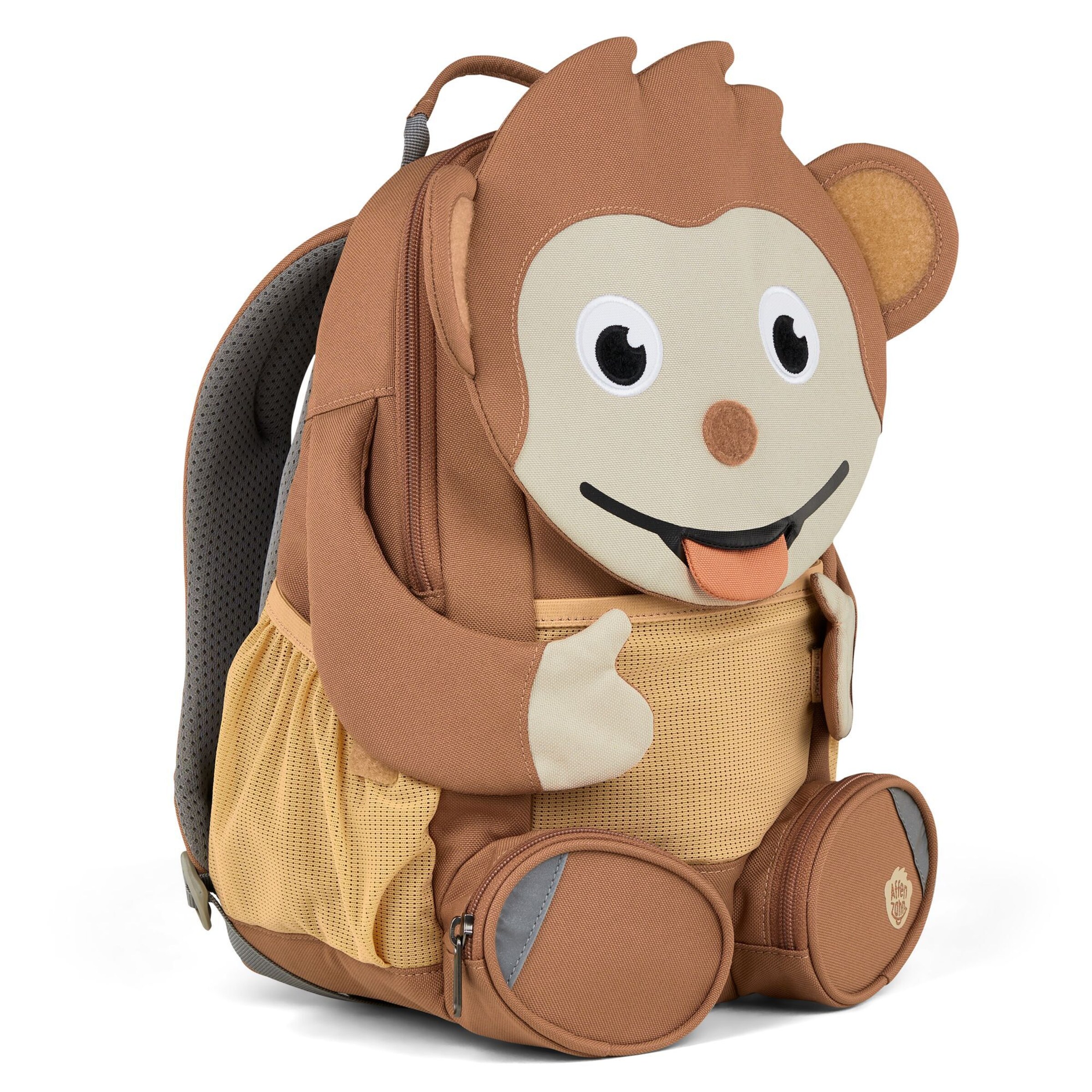 Affenzahn Backpack 'Großer Freund' in Brown