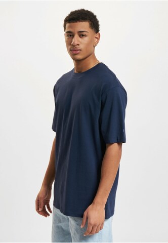 Maglietta di DEF in blu: frontale