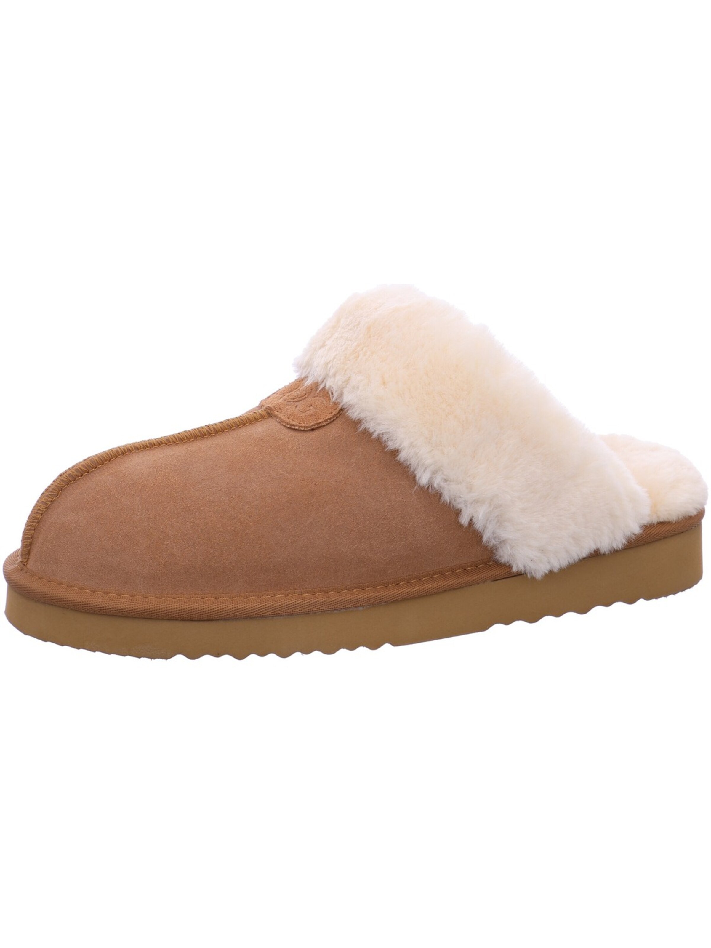 OOG Clogs 'OOG Hausschuh Braun' in Brown: front