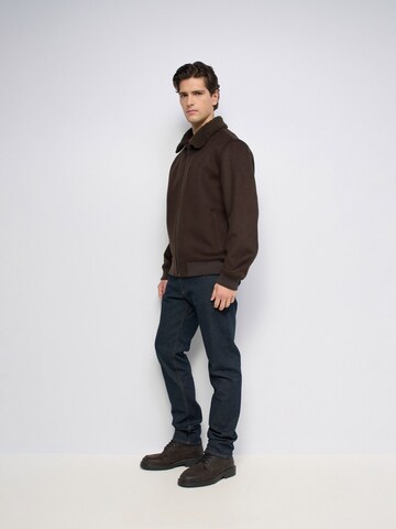 Salsa Jeans Tussenjas in Bruin