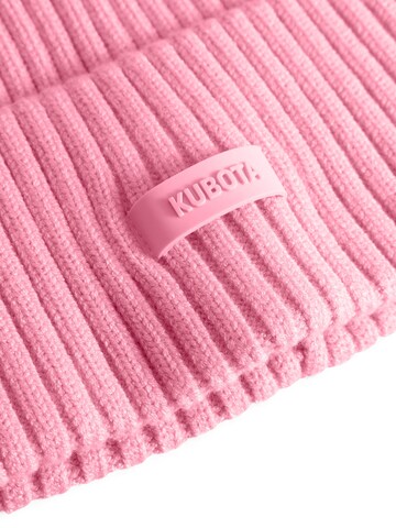Berretto 'Kubota Unisex Autumn/Winter Marshmallow Beanie' di Kubota in rosa