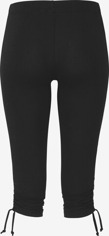 Skinny Leggings 'ethno' de la BEACH TIME pe negru