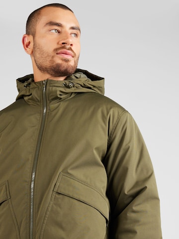 ABOUT YOU Between-Season Jacket 'Jannek' in Green