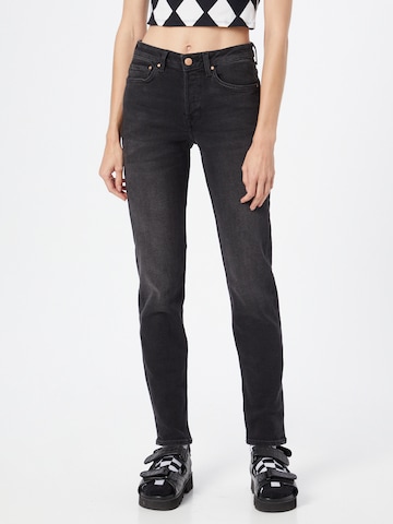 JDY Regular Jeans 'Ulrikka' in Grey: front