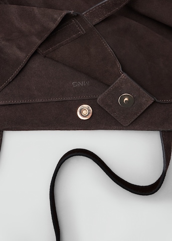 MANGO Shopper 'ALMUDENA' in Braun