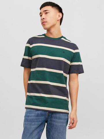 JACK & JONES T-Shirt 'HENRY' in Grün: predná strana