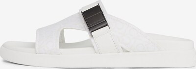 Calvin Klein Mule en noir / blanc, Vue avec produit