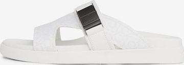 Calvin Klein Pantolette in Weiß: predná strana