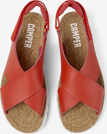 CAMPER Sandals 'Oruga' in Red