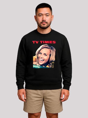 Sweat-shirt 'TV Times Honor Blackman 1964 Cover' F4NT4STIC en noir : devant