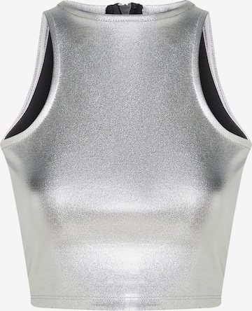 KARL LAGERFELD JEANS Toppi värissä hopea: etupuoli