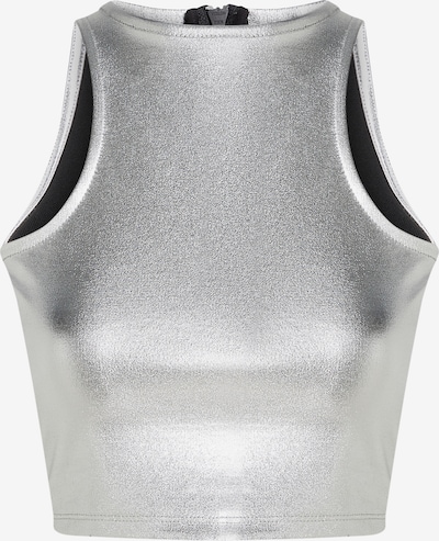 KARL LAGERFELD JEANS Top in schwarz / silber, Produktansicht