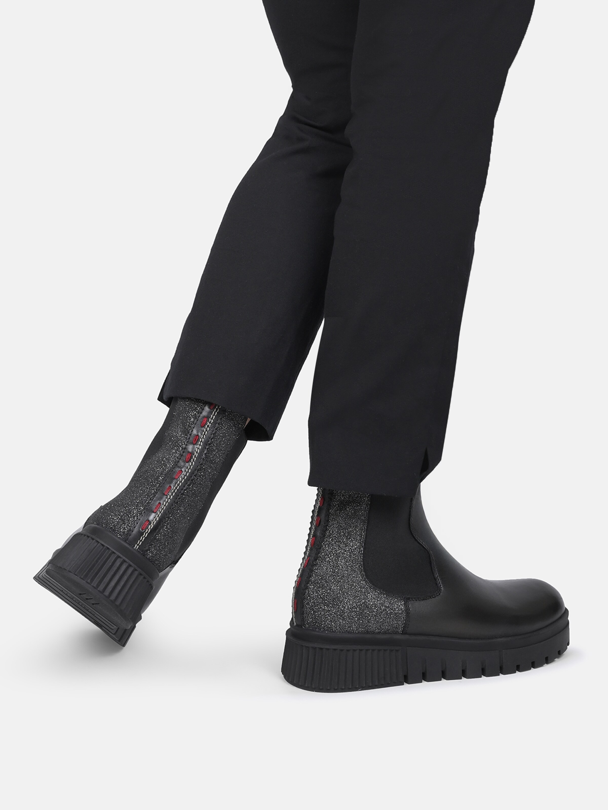 Chelsea Boots ' NAELLE ' Crickit en noir : devant