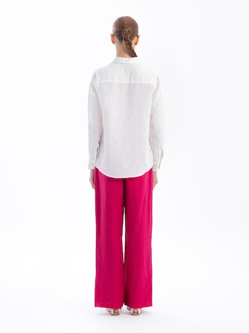 T-shirt 'Haris Cotton' Haris Cotton en blanc