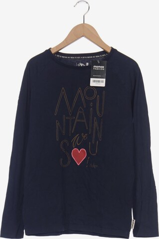 Maloja Top & Shirt in S in Blue: front