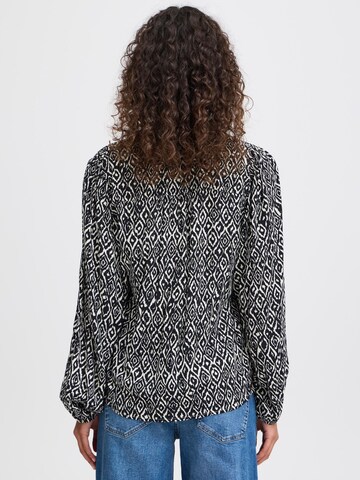 ICHI Blouse 'VERA' in Zwart