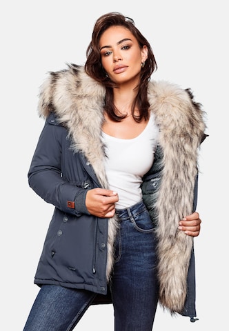 NAVAHOO Winter coat 'Sweety' in Blue