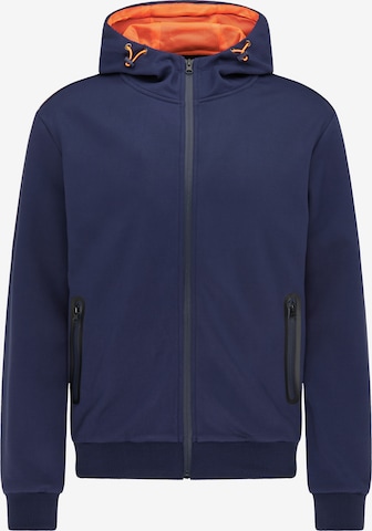 Mo SPORTS Between-Season Jacket in Blue: front