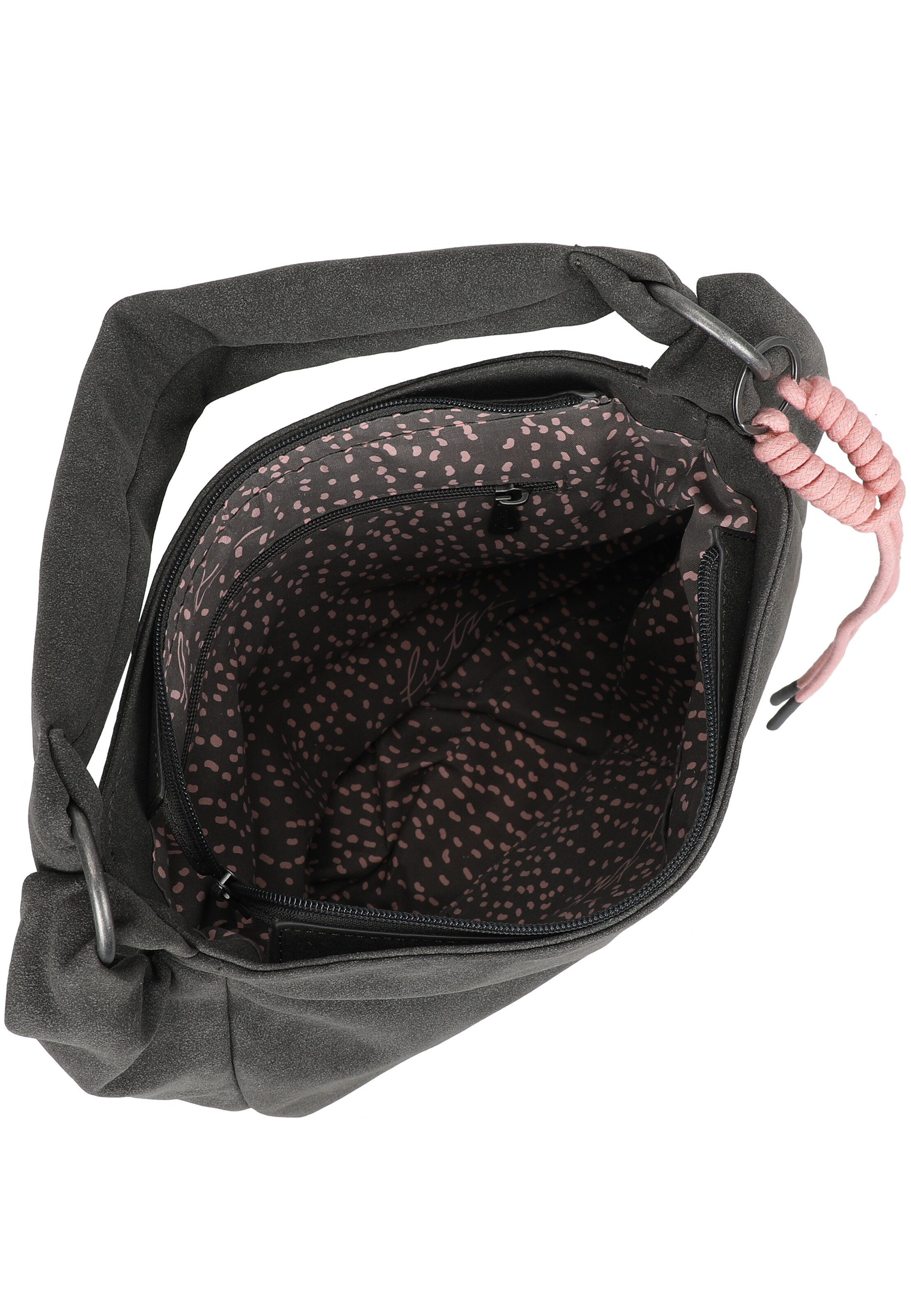 Fritzi aus Preußen Shoulder bag ' Jacky ' in Grey