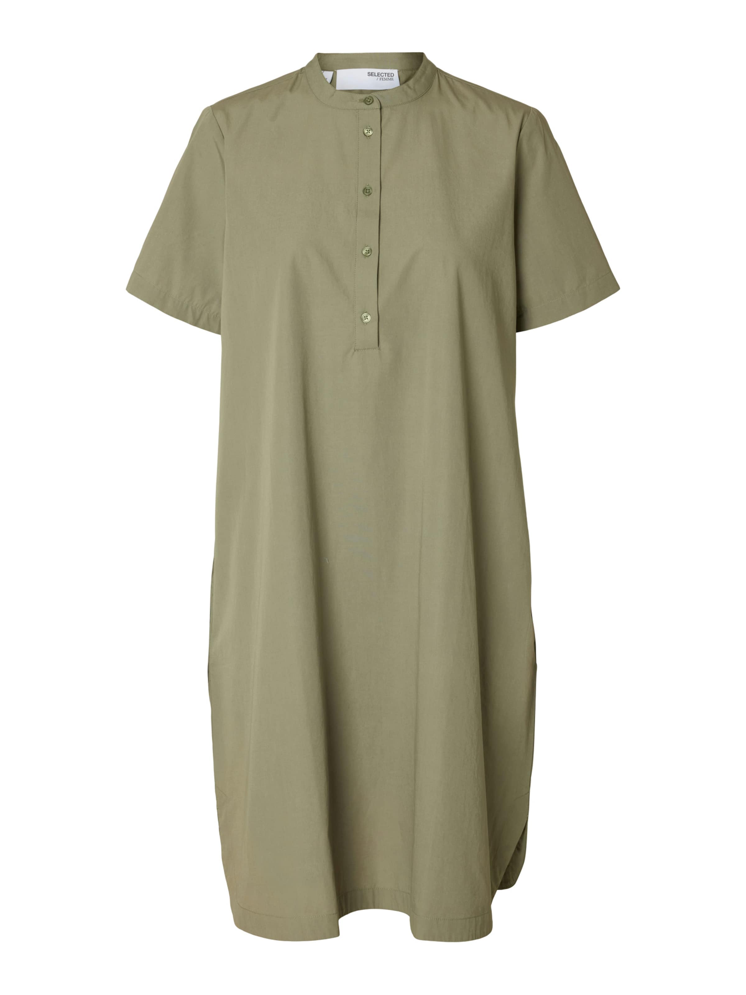 SELECTED Платье 'SLFBLAIR' в Зеленый: спереди