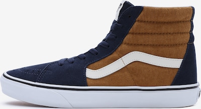 Sneaker înalt 'SK8-Hi' VANS pe bleumarin / maro coniac / alb, Vizualizare produs