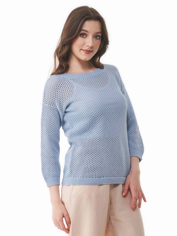 Organication Pullover in Blau