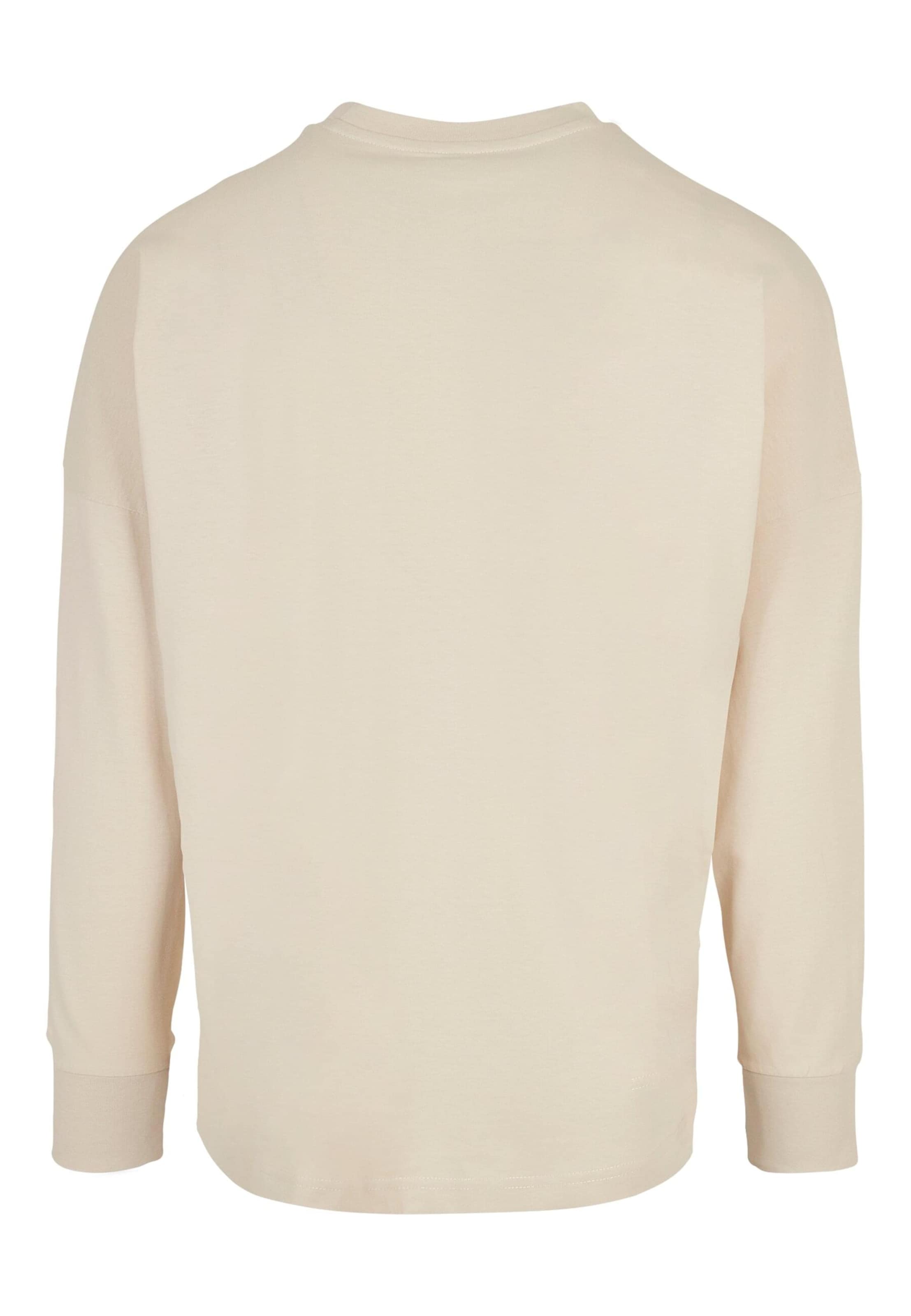 Merchcode Shirt 'Christmas Vibes' in Beige