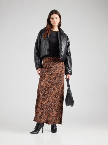 Miss Selfridge Skirt in Brown