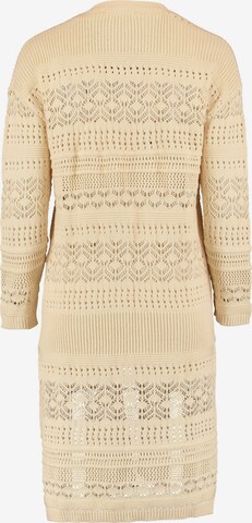 Hailys Knit cardigan 'Ra44ya' in Beige